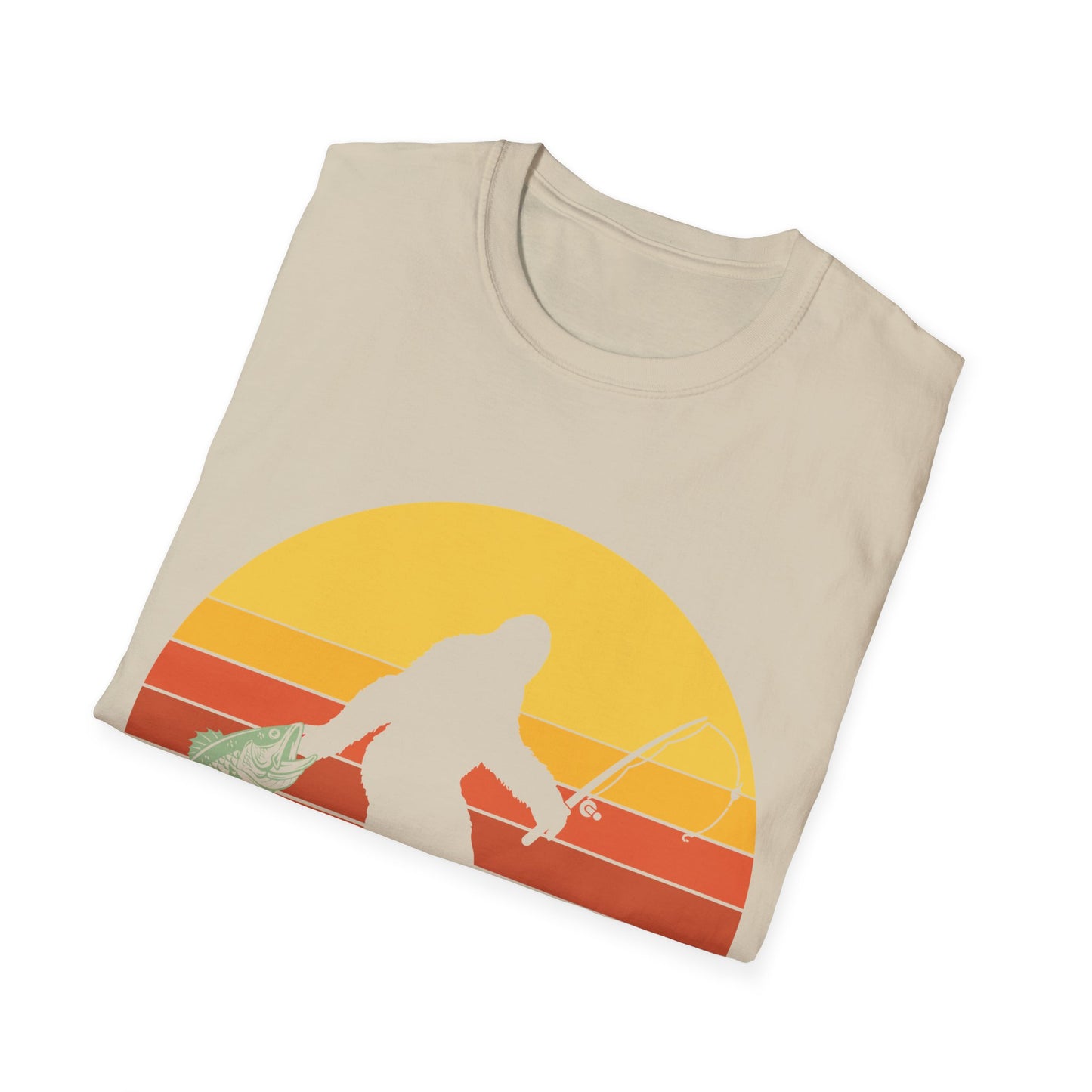 Bigfoot Fishing T-Shirt