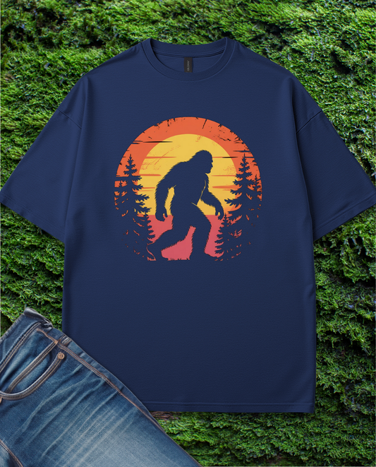 Retro Bigfoot Design T-Shirt