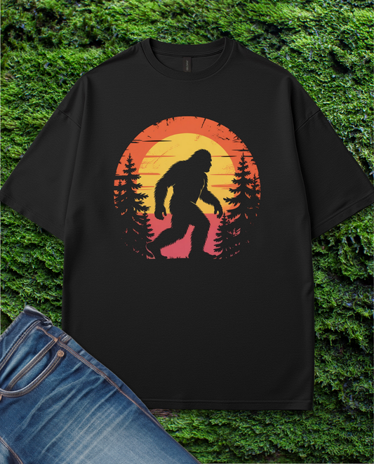 Retro Bigfoot Design T-Shirt