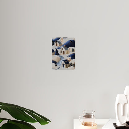 Crochert House  Acrylic Wall Art Panels Home Decor