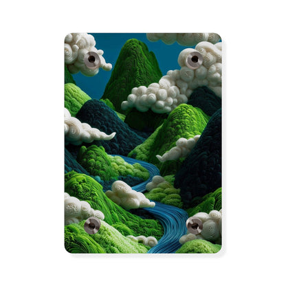 Mountain Side 3d Art Acrylic Wall Art Panels Home Decor