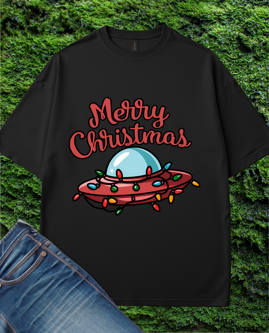 Merry Chrismass UFO T-Shirt