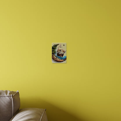 Modern King's Ship Acrylic Wall Art Panels Home Decor