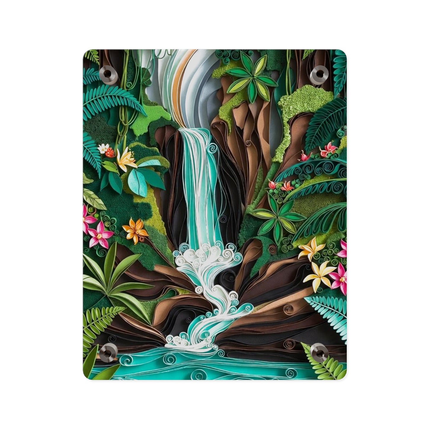 Jungle Acrylic Wall Art Panels Home Decor