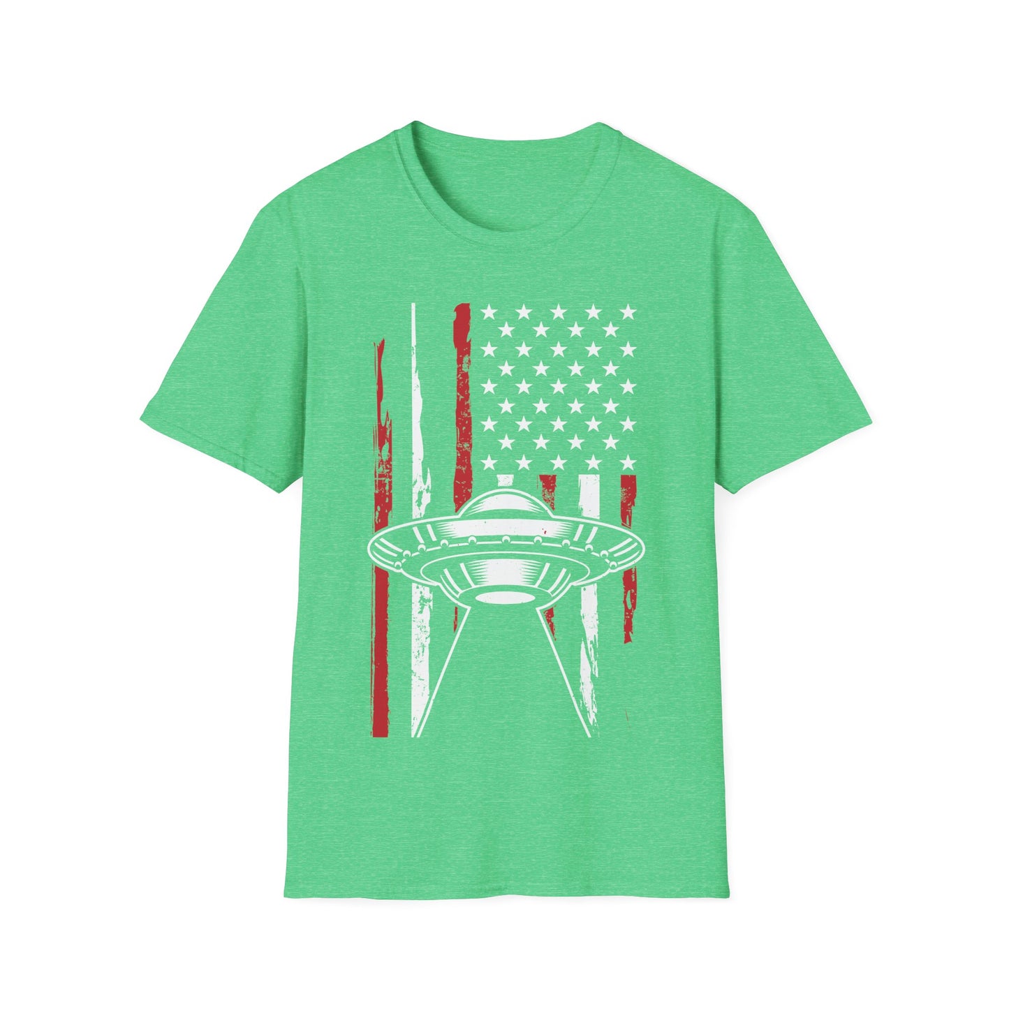 American flag UFO T-Shirt