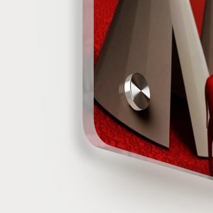 Camp On Desert Acrylic Wall Art Panels Home Decor