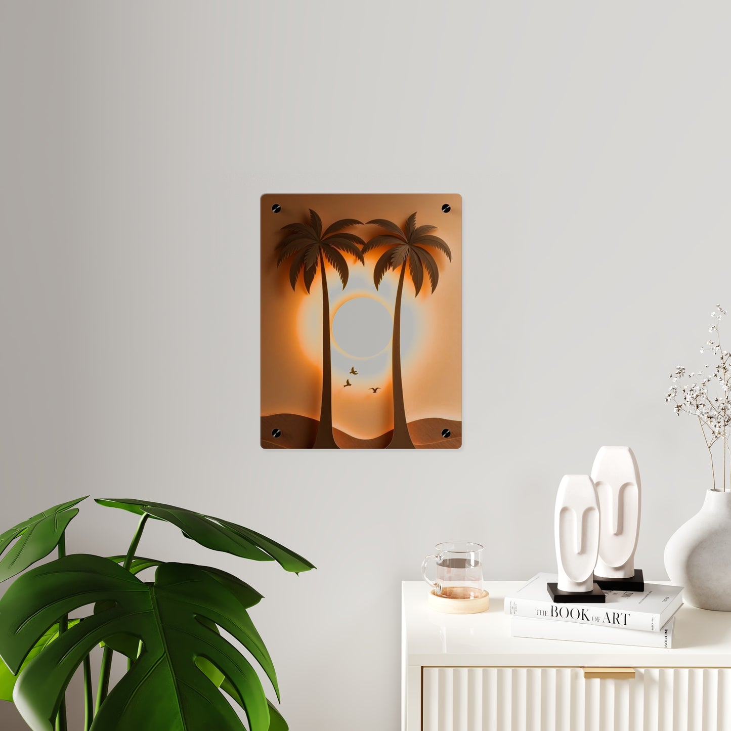 Coconuts Beautiful 3d Art Acrylic Wall Art Panels Home Decor