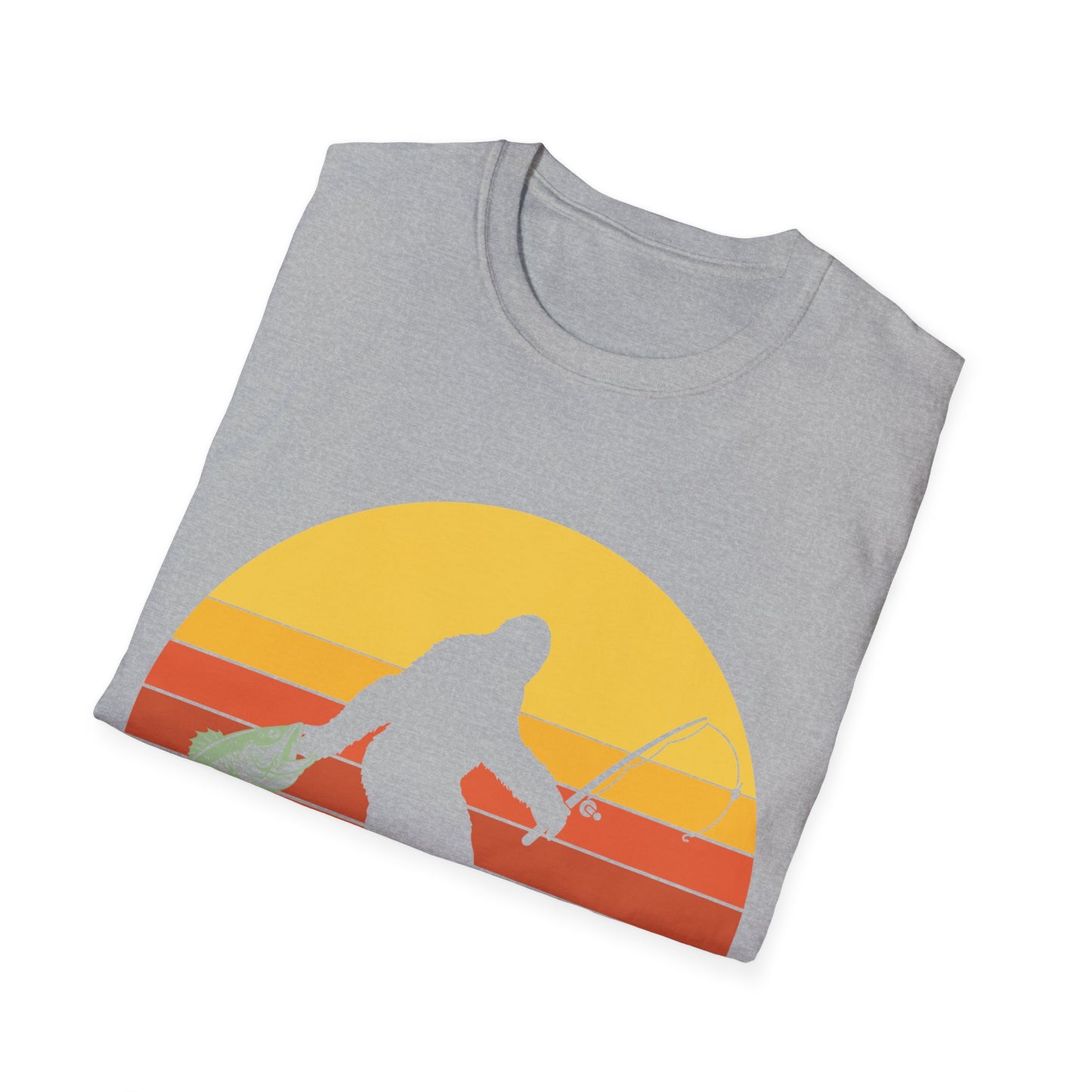 Bigfoot Fishing T-Shirt