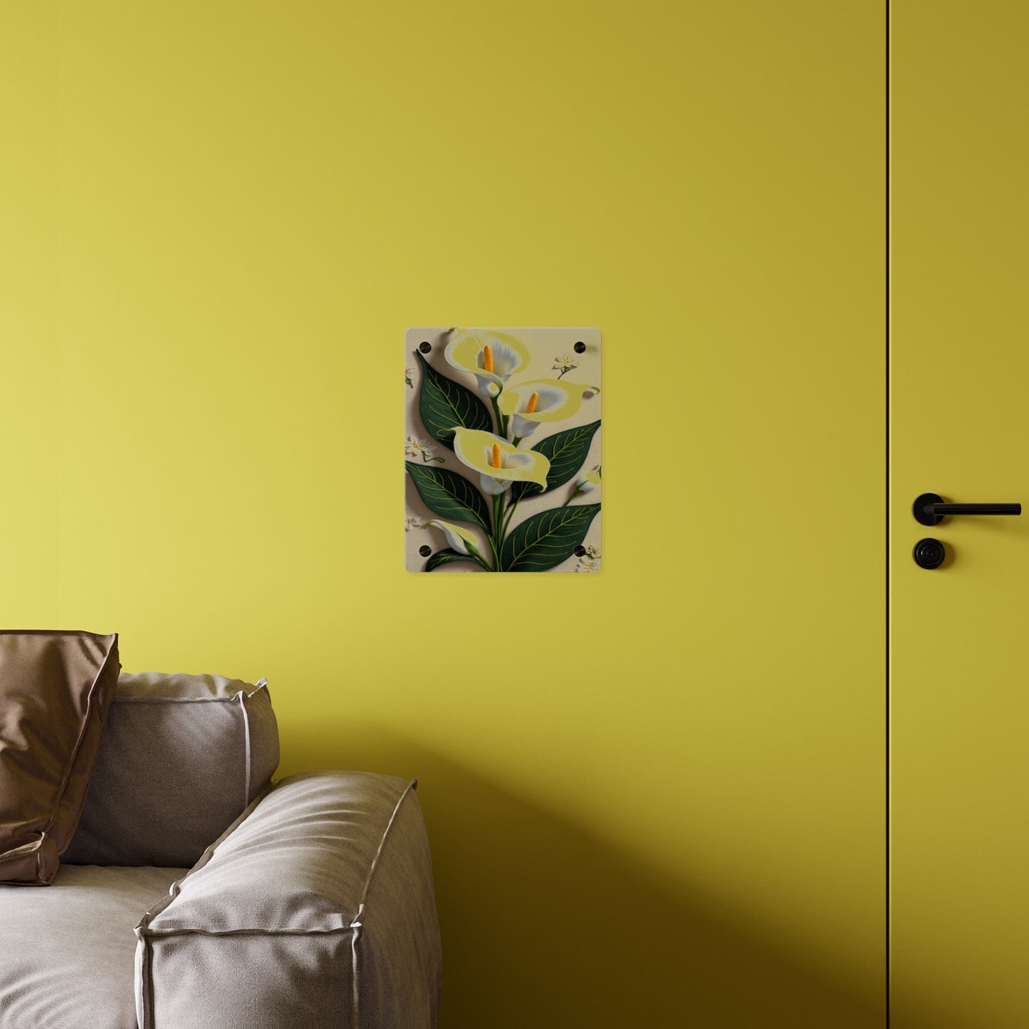 Flower Acrylic Wall Art Panels Home Decor