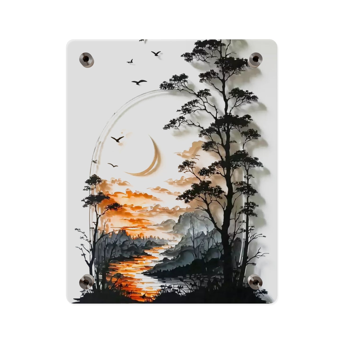 Aesthetic Acrylic Wall Art Panels Home Decor