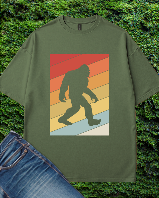 Diagonal Retro Bigfoot T-Shirt