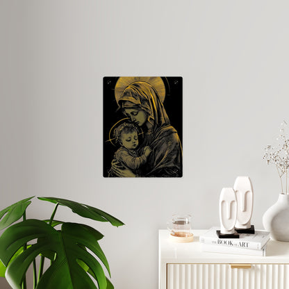 Virgin Merry Christian Acrylic Wall Art Panels Home Decor