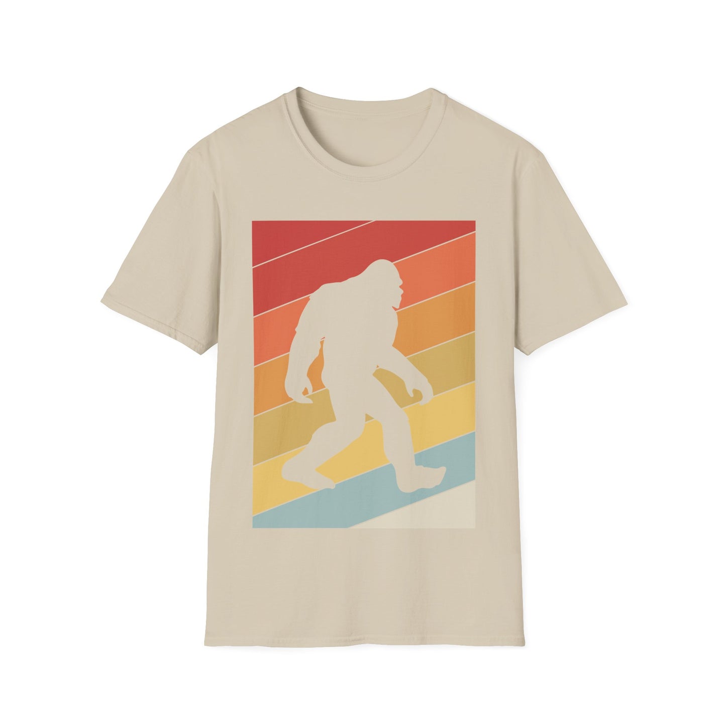 Diagonal Retro Bigfoot T-Shirt