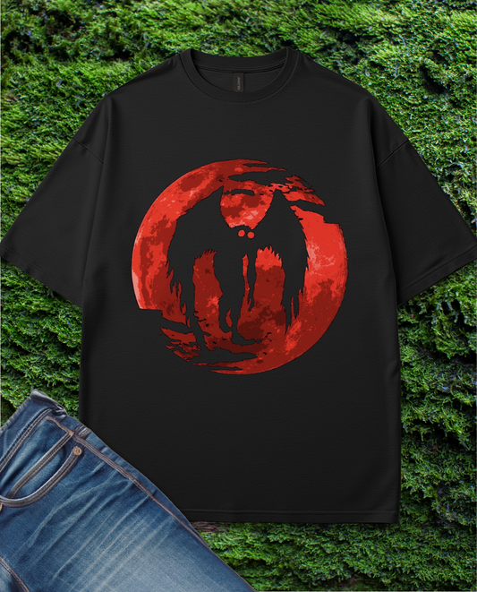 Mothman Red moon T-Shirt