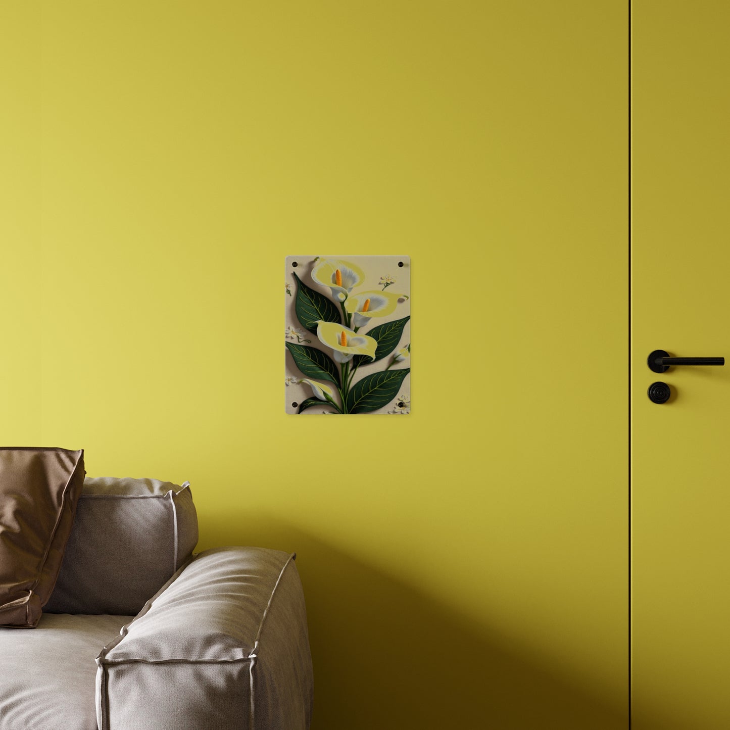 Flower Acrylic Wall Art Panels Home Decor