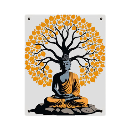 Budda Meditating Wall Art Panels Home Decor