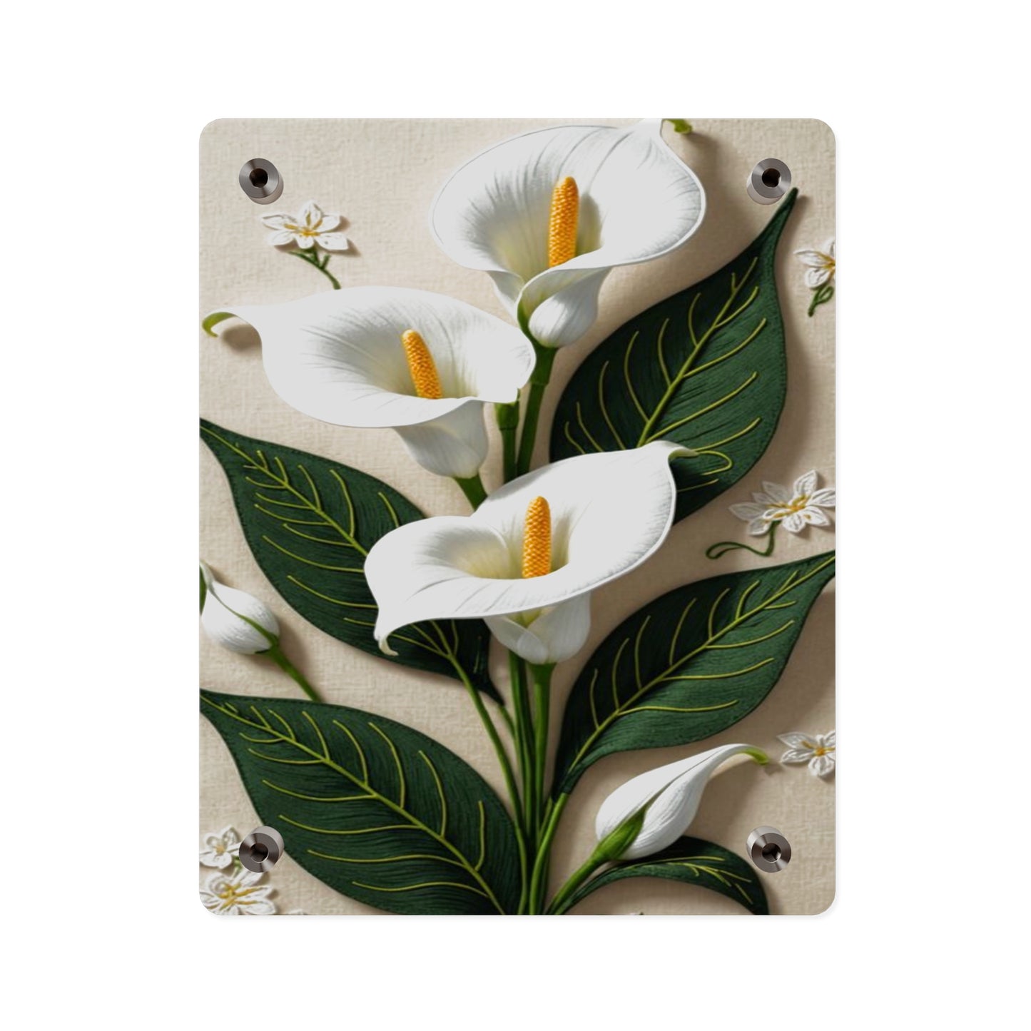 Flower Acrylic Wall Art Panels Home Decor