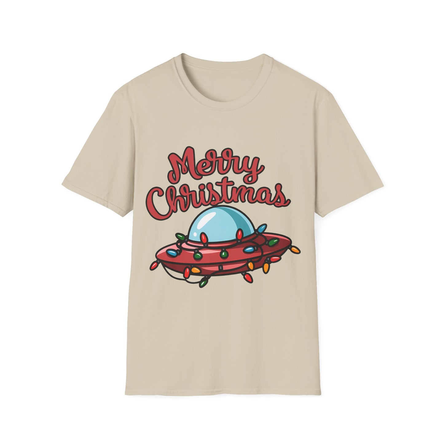Merry Chrismass UFO T-Shirt