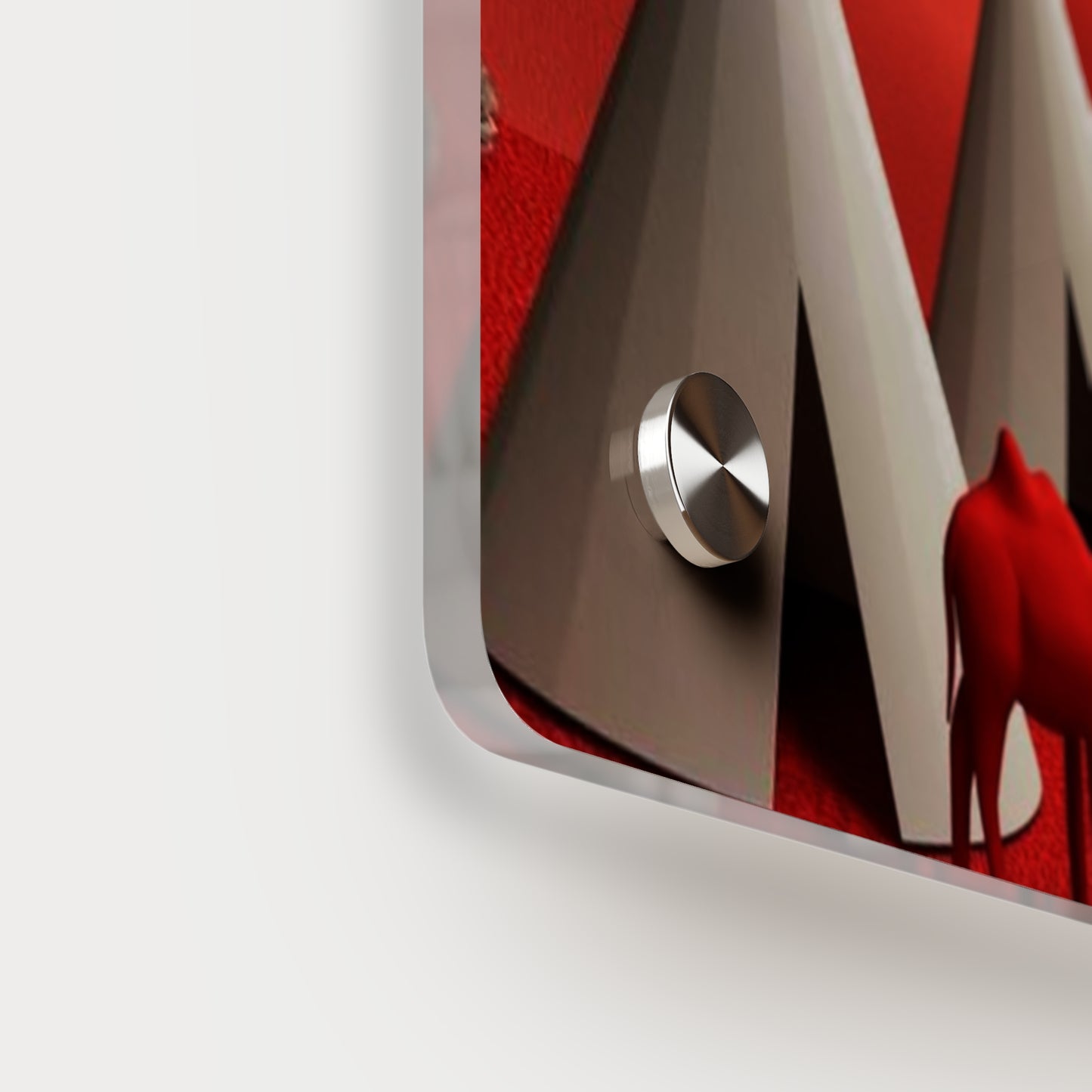 Camp On Desert Acrylic Wall Art Panels Home Decor