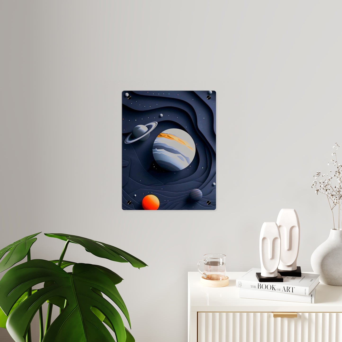 Solar System 3d Art Acrylic Wall Art Panels Home Decor