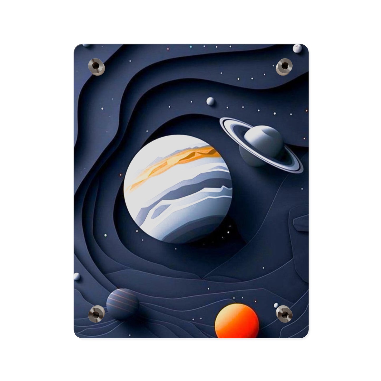 Solar System 3d Art Acrylic Wall Art Panels Home Decor
