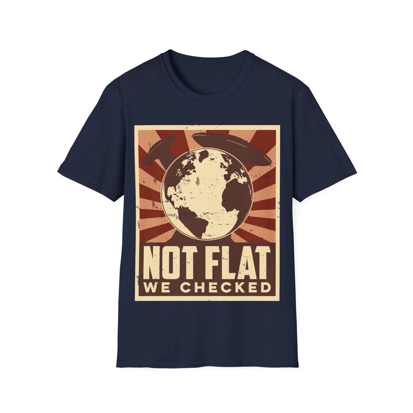 Not Flat  T-Shirt