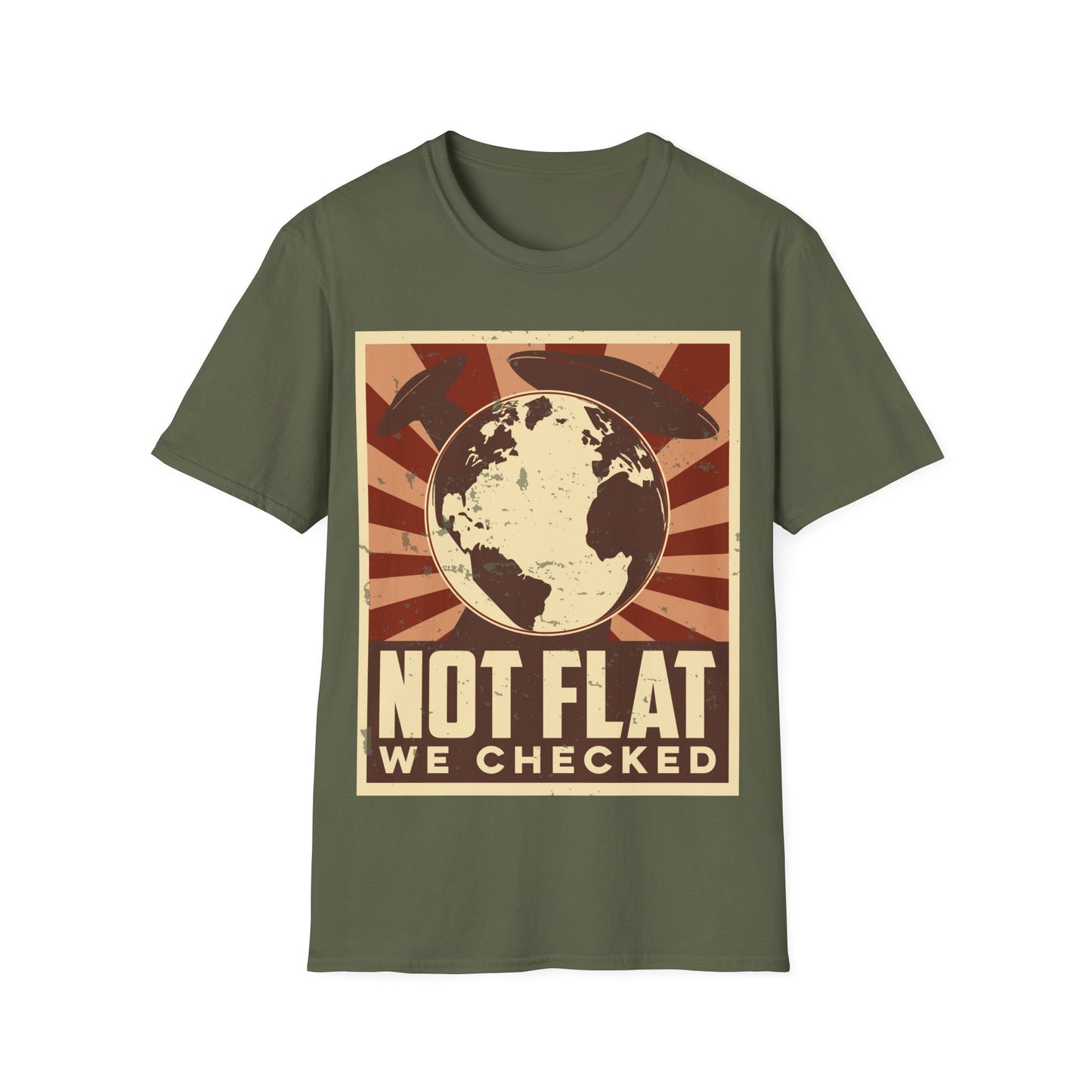 Not Flat  T-Shirt