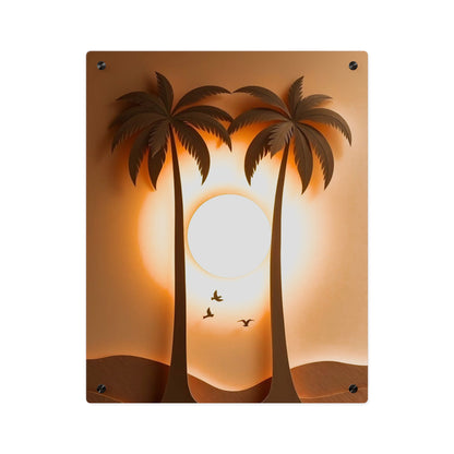 Coconuts Beautiful 3d Art Acrylic Wall Art Panels Home Decor