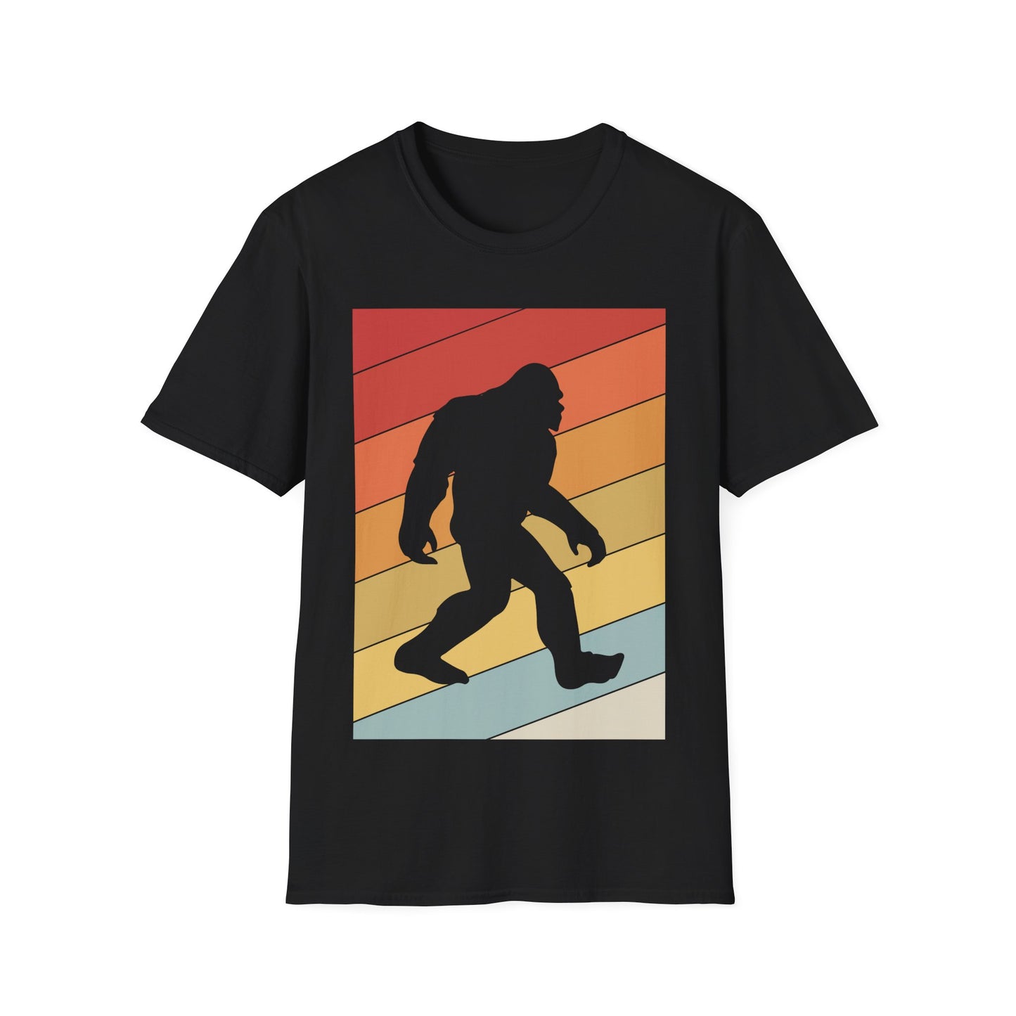 Diagonal Retro Bigfoot T-Shirt