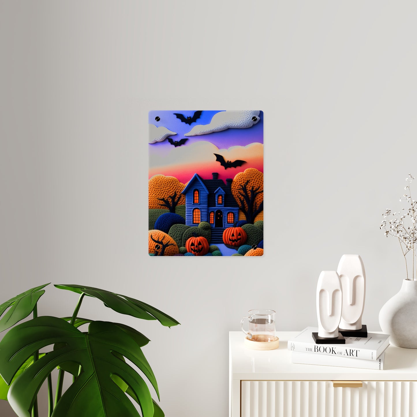 Hallowen  3d Art Acrylic Wall Art Panels Home Decor