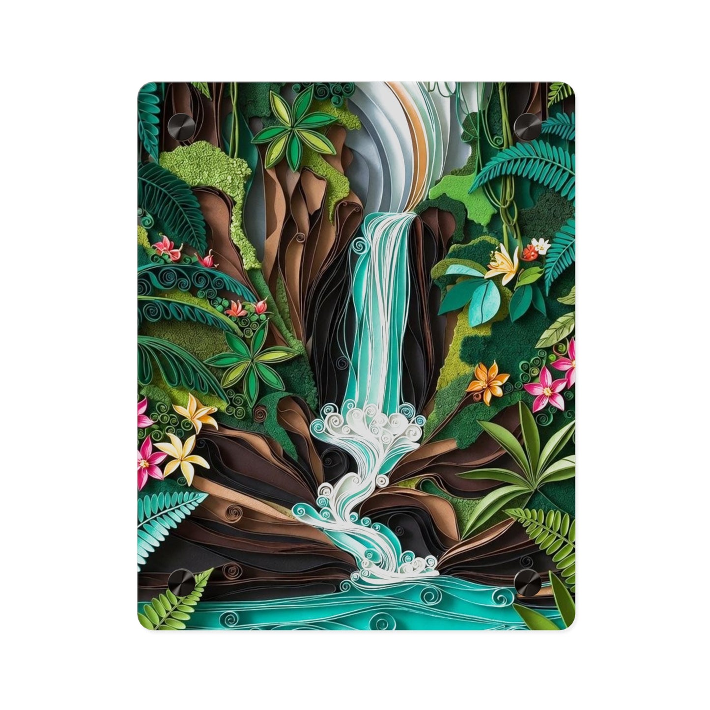 Jungle Acrylic Wall Art Panels Home Decor