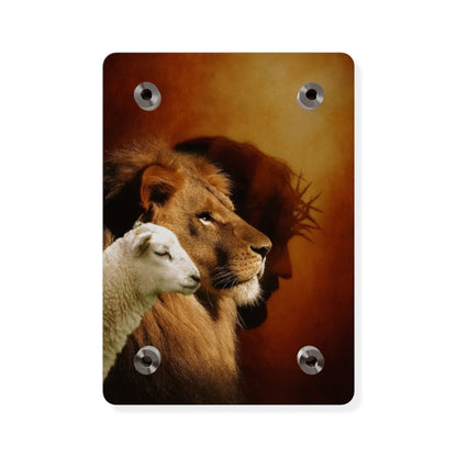 Jesus King Christian Acrylic Wall Art Panels Home Decor