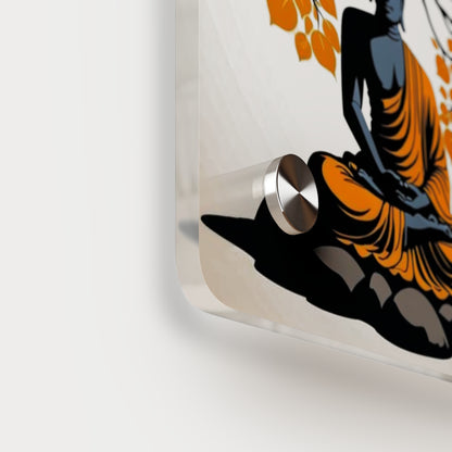 Budda Meditating Wall Art Panels Home Decor