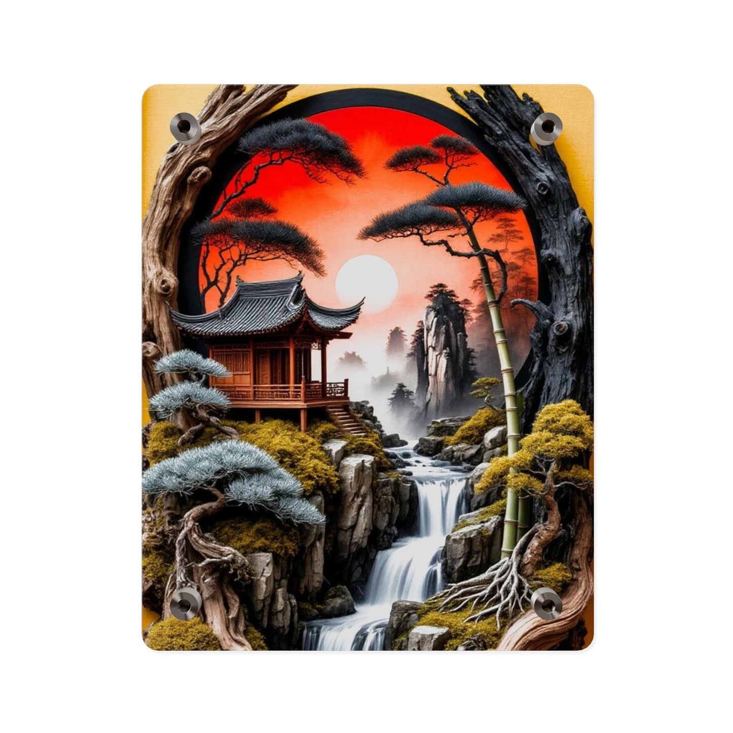 Native China 3d Art  Acrylic Wall Art Panels Home Decor