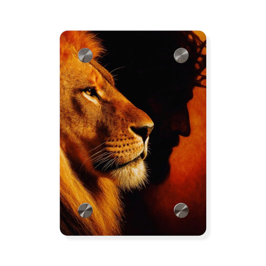 Jesus King Christian Acrylic Wall Art Panels Home Decor