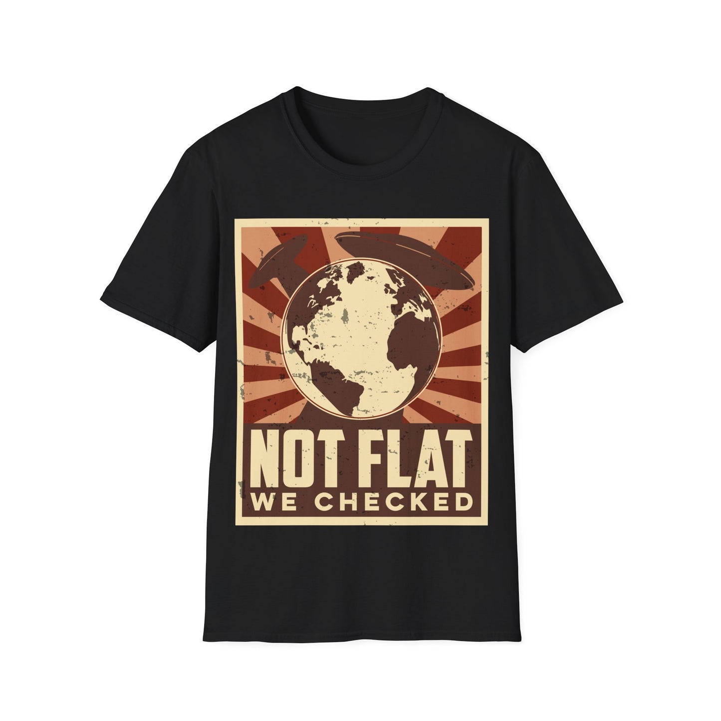 Not Flat  T-Shirt
