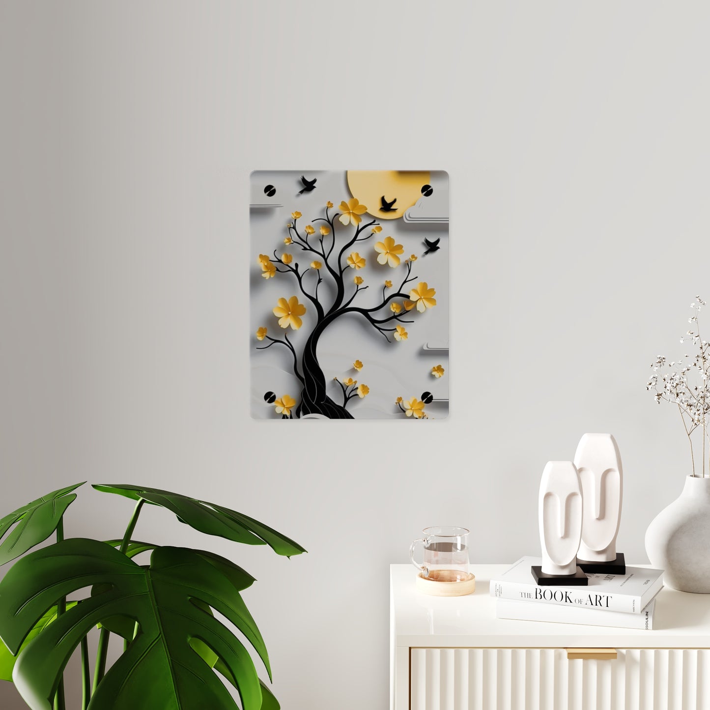 3d Art Tree Acrylic Wall Art Panels Home Decor