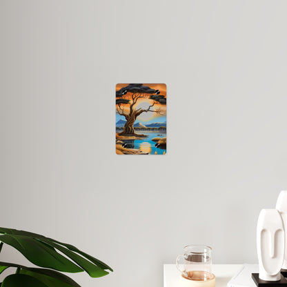 Savanna Tree Acrylic Wall Art Panels Home Decor