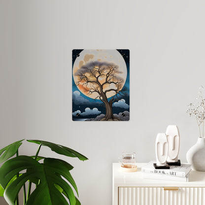 Fancy Moon Tree Acrylic Wall Art Panels Home Decor