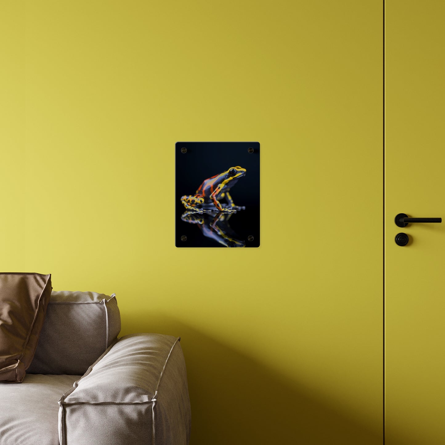 Modern Toad Acrylic Wall Art Panels Home Decor