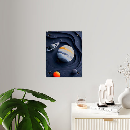 Solar System 3d Art Acrylic Wall Art Panels Home Decor