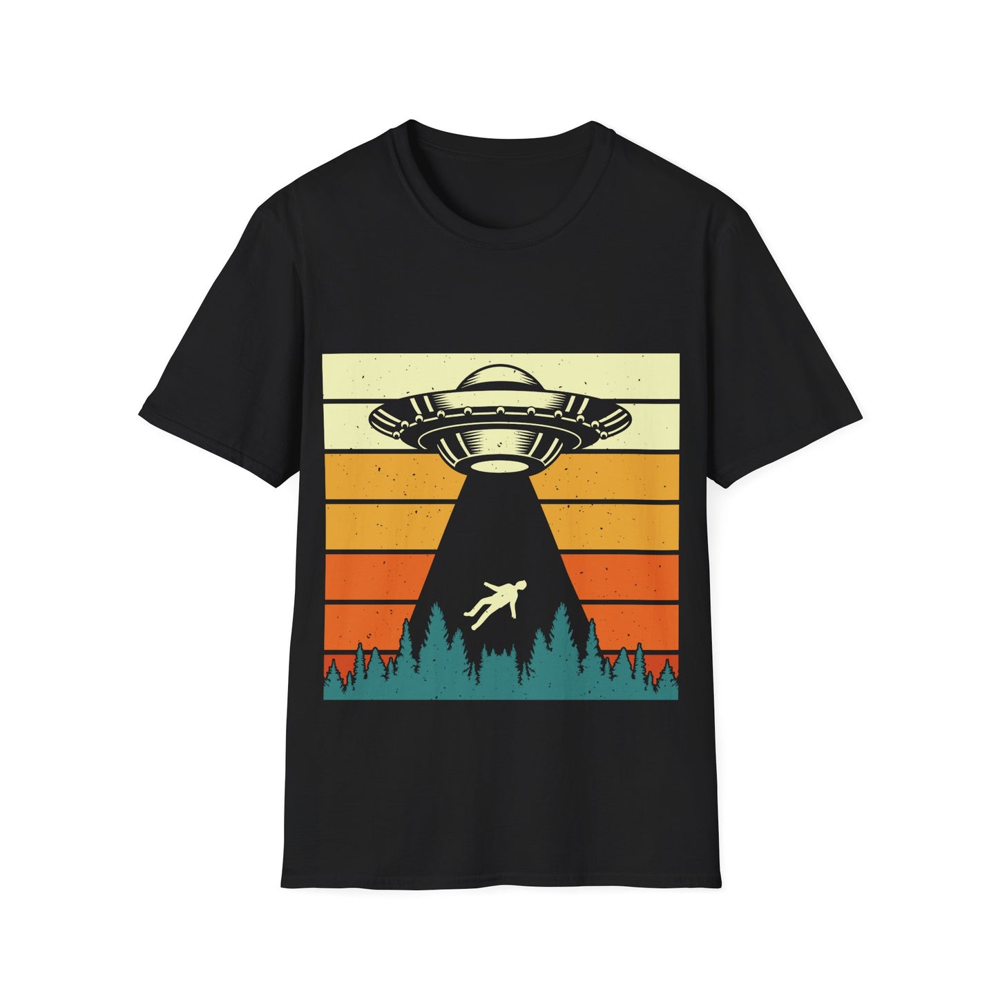 Retro design UFO T-Shirt