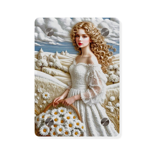Cute Blonde Acrylic Wall Art Panels Home Decor