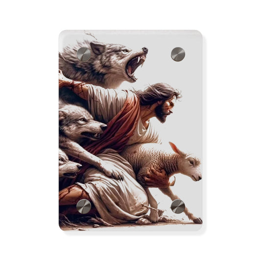 Jesus Saves Christian Acrylic Wall Art Panels Home Decor