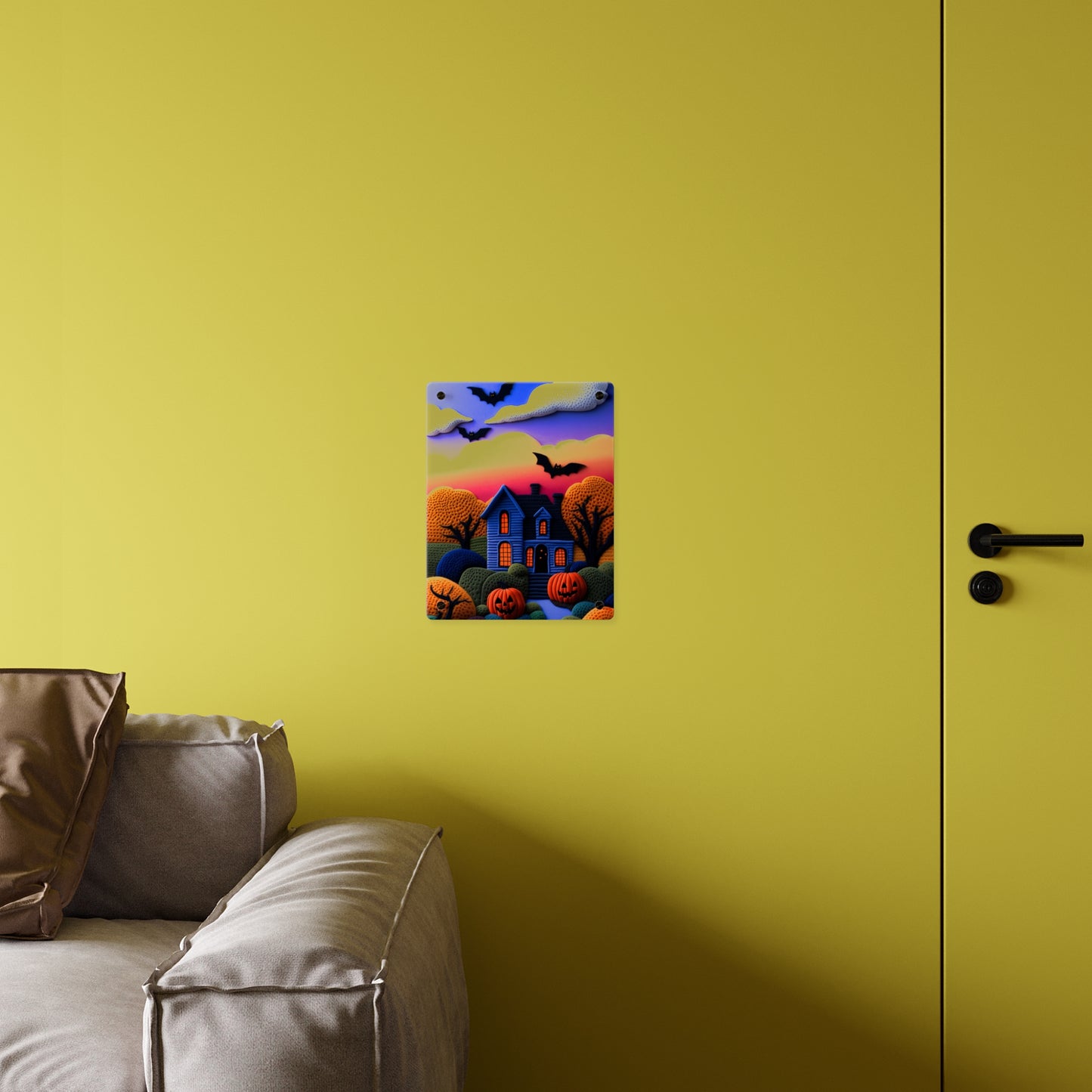 Hallowen  3d Art Acrylic Wall Art Panels Home Decor