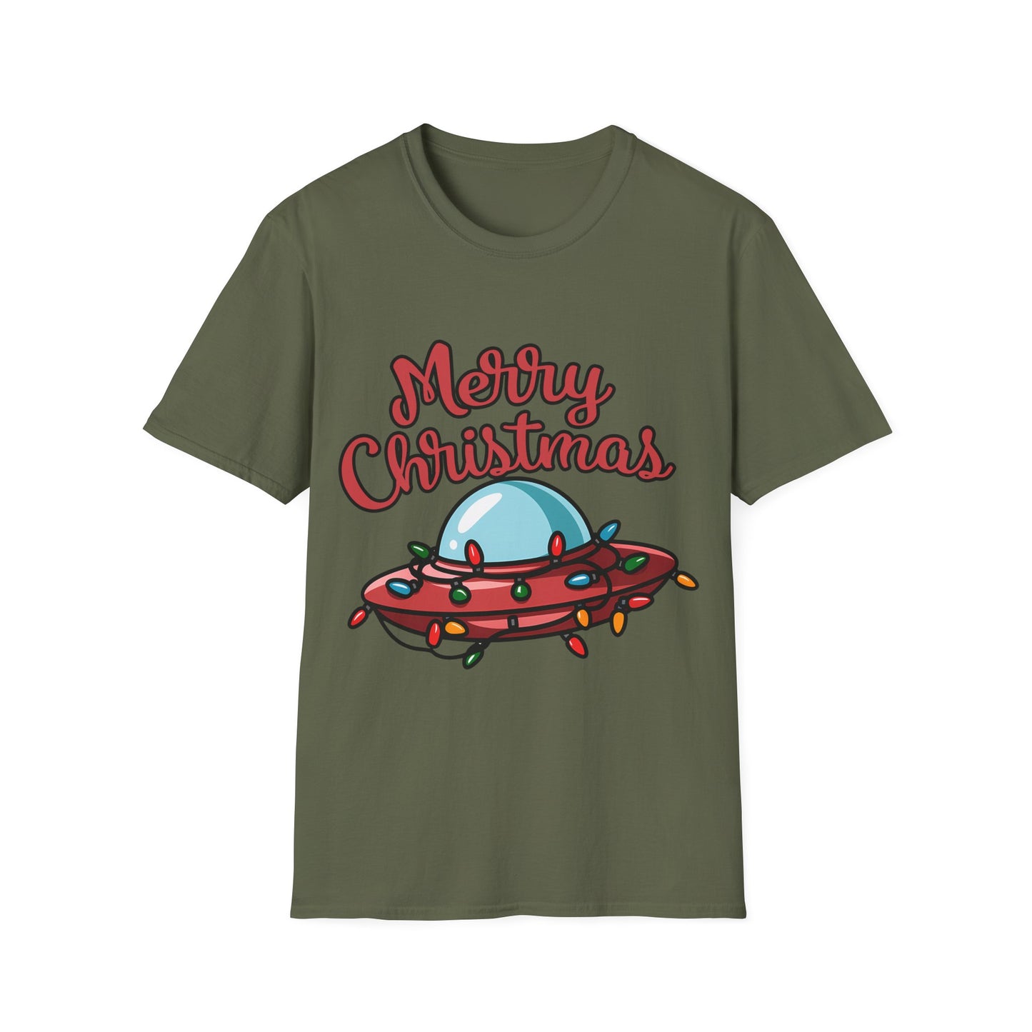 Merry Chrismass UFO T-Shirt
