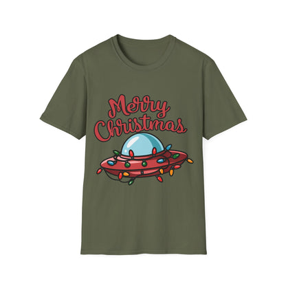 Merry Chrismass UFO T-Shirt