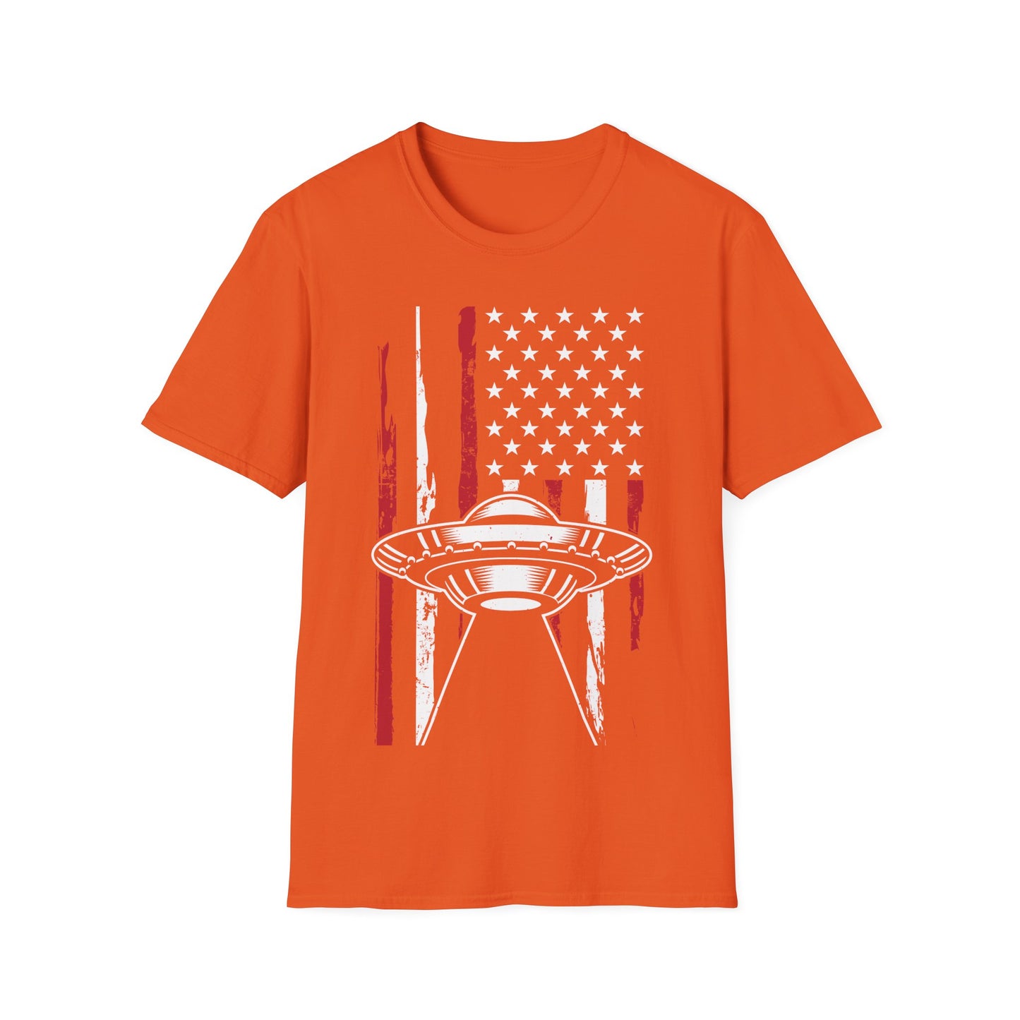 American flag UFO T-Shirt