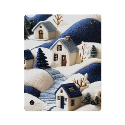 Crochert House  Acrylic Wall Art Panels Home Decor