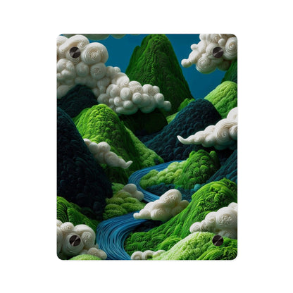 Mountain Side 3d Art Acrylic Wall Art Panels Home Decor